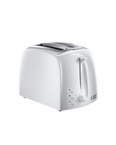Russell Hobbs 2 Slice Textures Toaster White