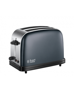 Russell Hobbs 2 Slice Toaster Brushed Stainless Steel Grey